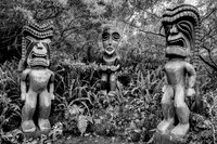 Kula Botanical Gardens - Tiki Gods