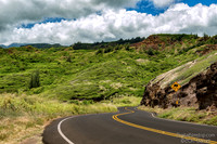 Highway 340 on the way to Kahakuloa Bay